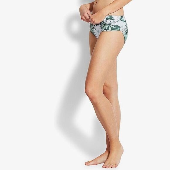 Seafolly Copacabana Wide Side Retro Bikini Bottom NWT Size 8 - Picture 6 of 12